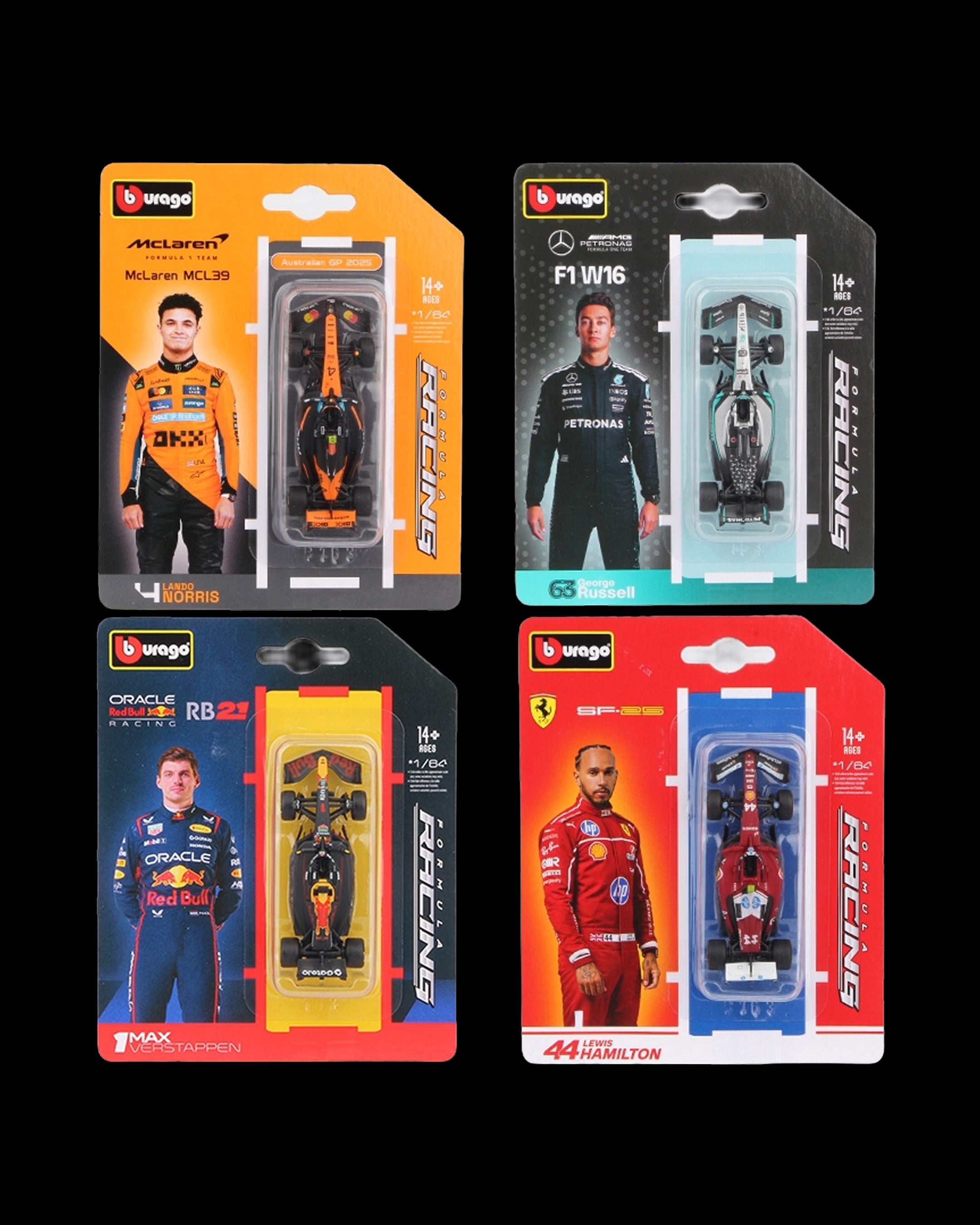 Bburago - Formula 1 2025 Season Livery - 1/64 Scale Diecast Model