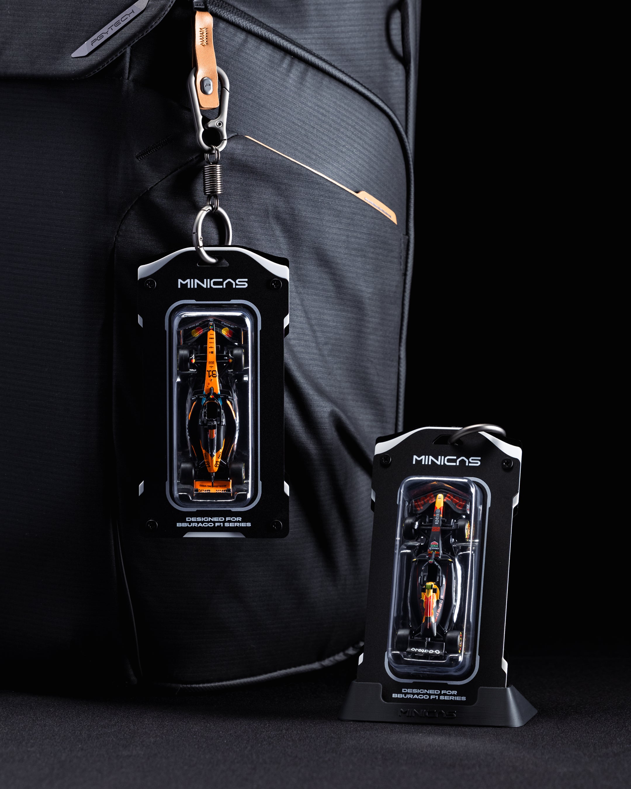 【FORM-TAG 64】Formula 1 Model Car Keychain Display Case