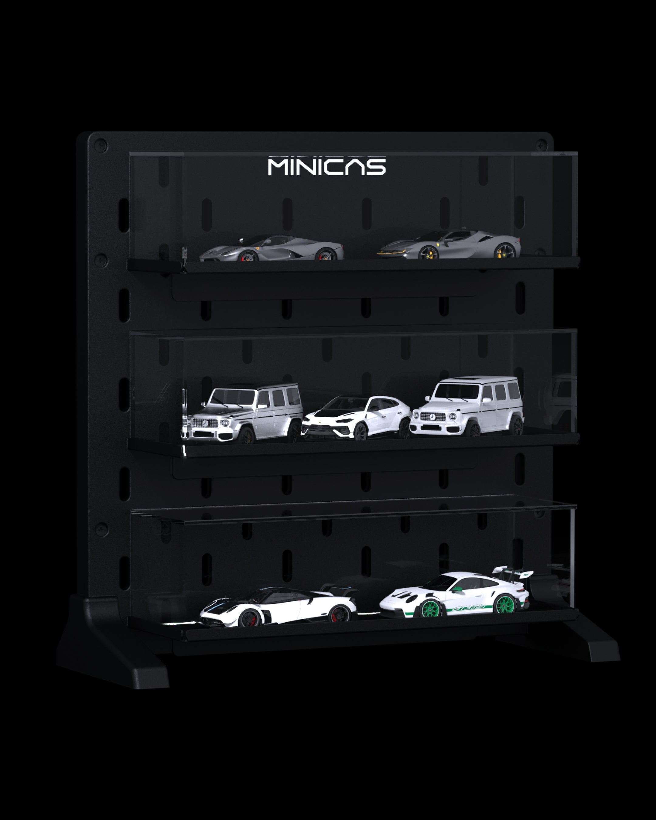 WALLPARK 64 - Long Display (Set of 3)